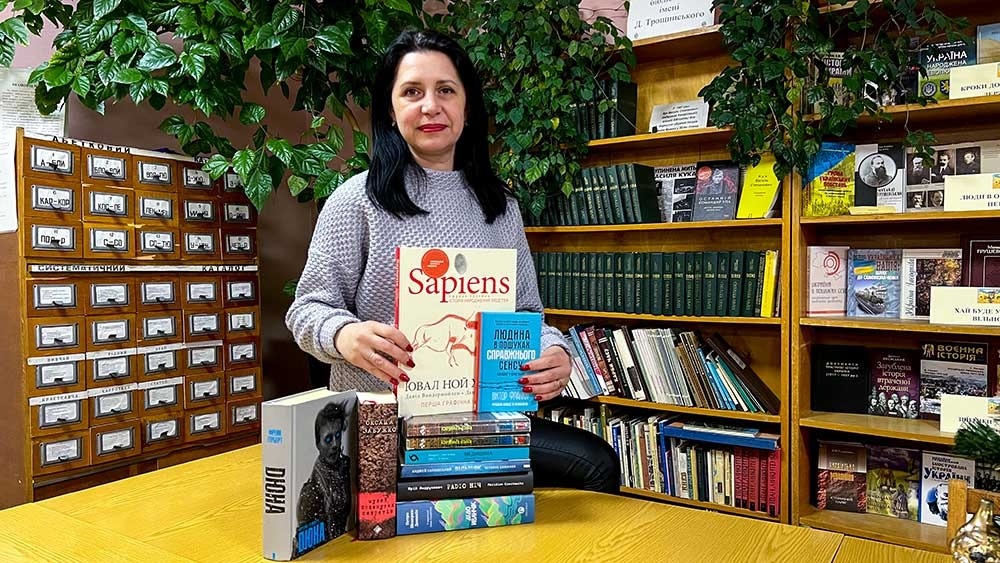 Найпопулярніші книги України в Кагарлицькій бібліотеці