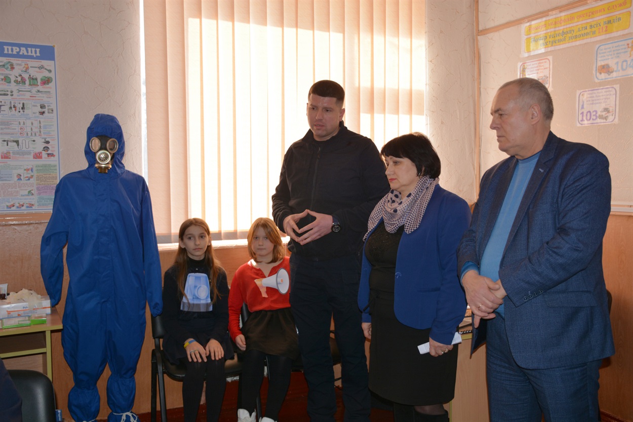 У Кагарлицькому ліцеї №4 відкрили клас безпеки