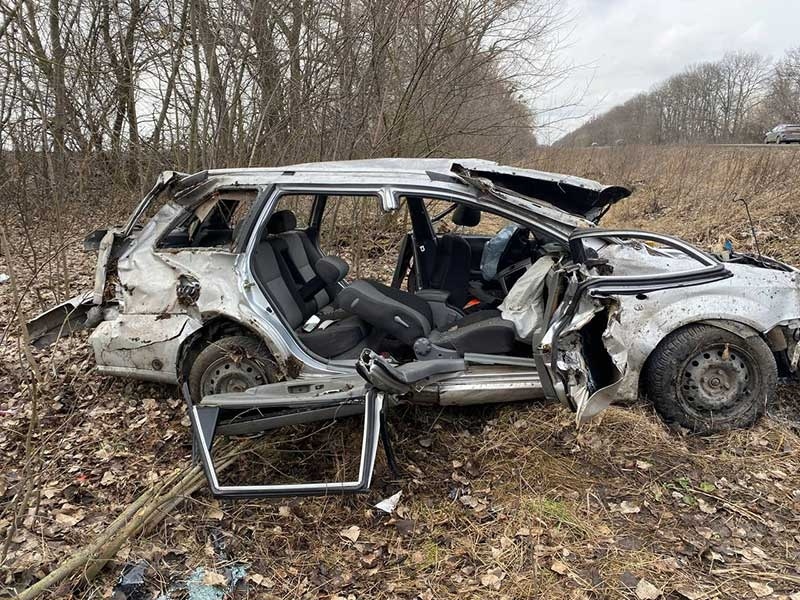 Аварія на Кагагарличчині по трасі Київ-Знам'янка