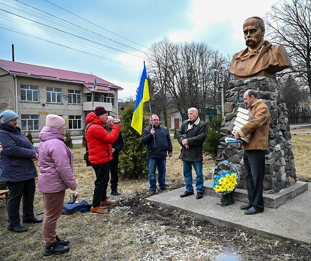 Вшанування Тараса Шевченка в Переселенні на Кагарличчині