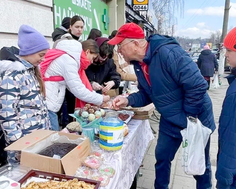 Під час благодійного ярмарку у Ржищеві