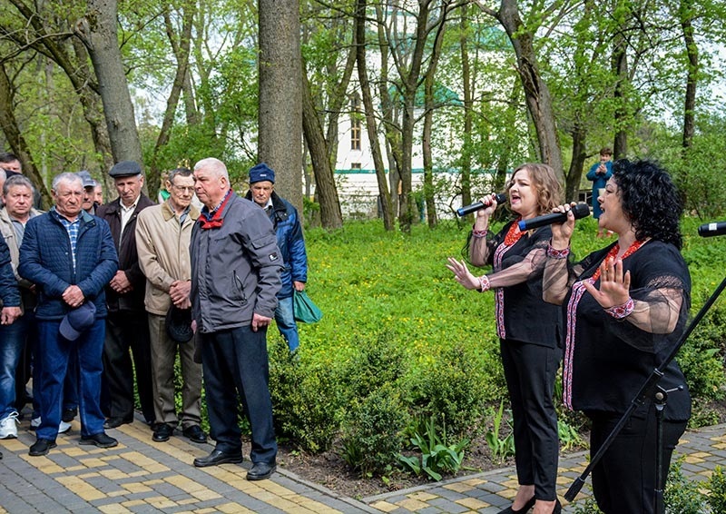 Виступ в Кагарлицькоум парку до Дня вшанування жертв катастрофи на ЧАЕС
