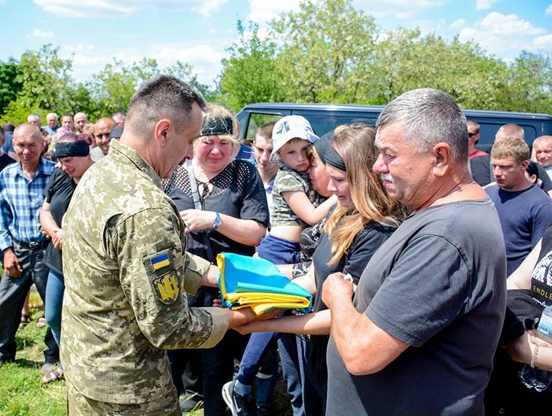 Похорон Івана Ляшка в Черняхові на Кагарличчині 1