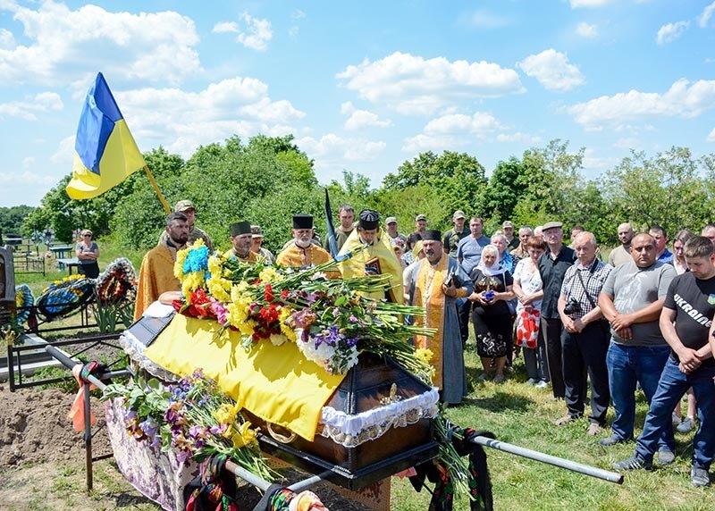 Похорон Івана Ляшка в Черняхові на Кагарличчині 3