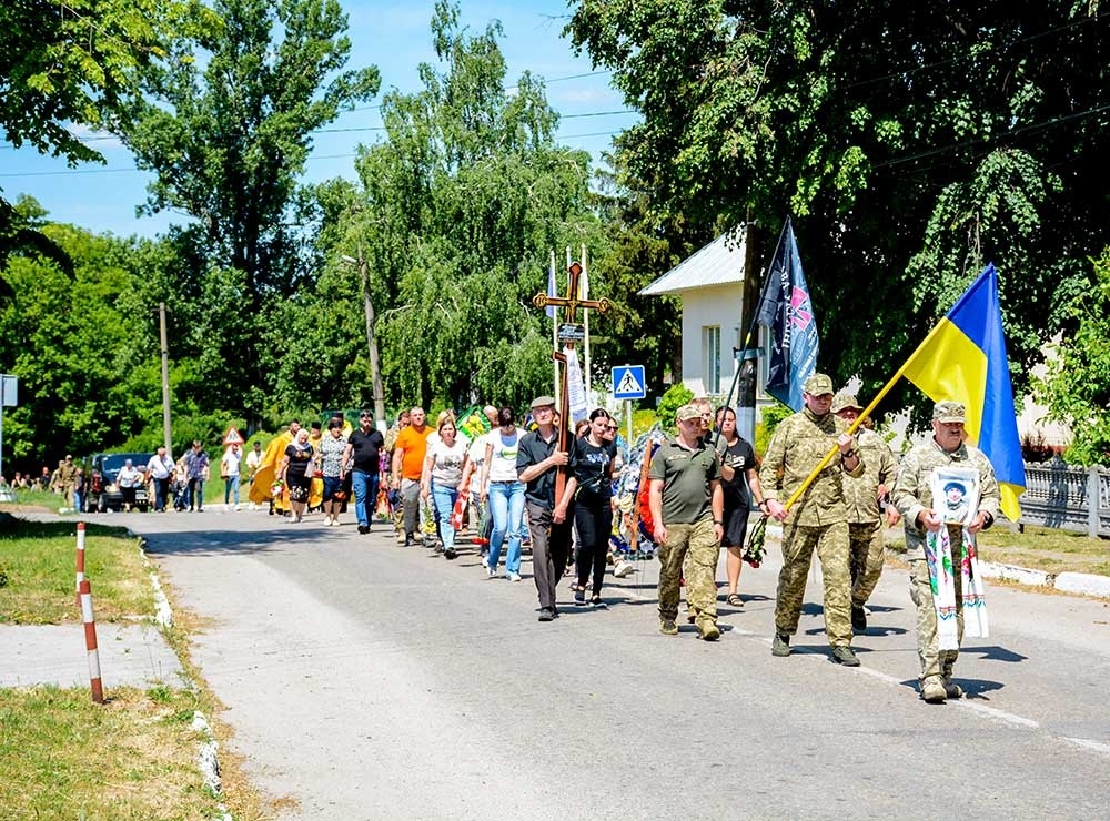 Похорон Івана Ляшка в Черняхові на Кагарличчині 4