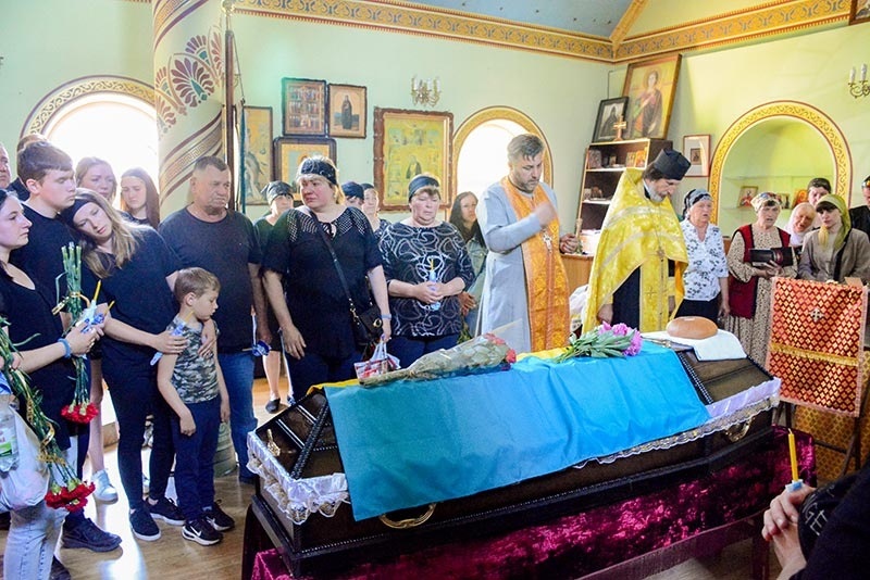 Похорон Івана Ляшка в Черняхові на Кагарличчині 5