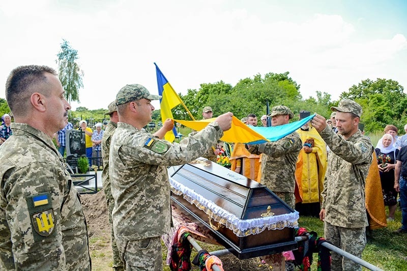 Похорон Івана Ляшка в Черняхові на Кагарличчині 9