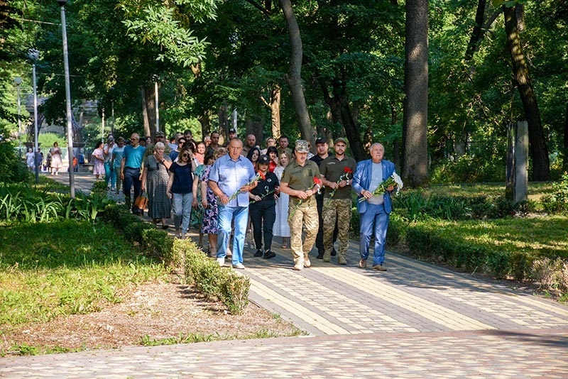 Меморіальні заходи в Кагарлицькому парку День скорботи