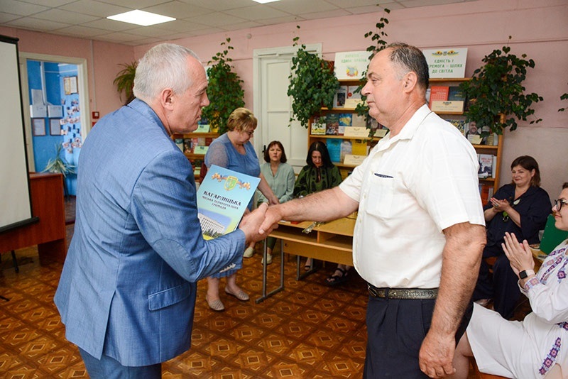 Подяку Кагарлицької міськради отримує Леонід Кононенко
