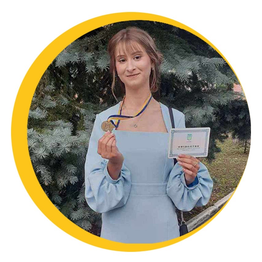 Вікторія Маценко медалістка Ржищів