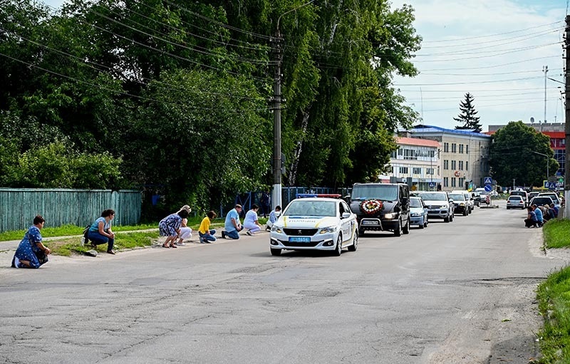 Похорон солдата Ігоря Олексієнка в Кагарлику-1