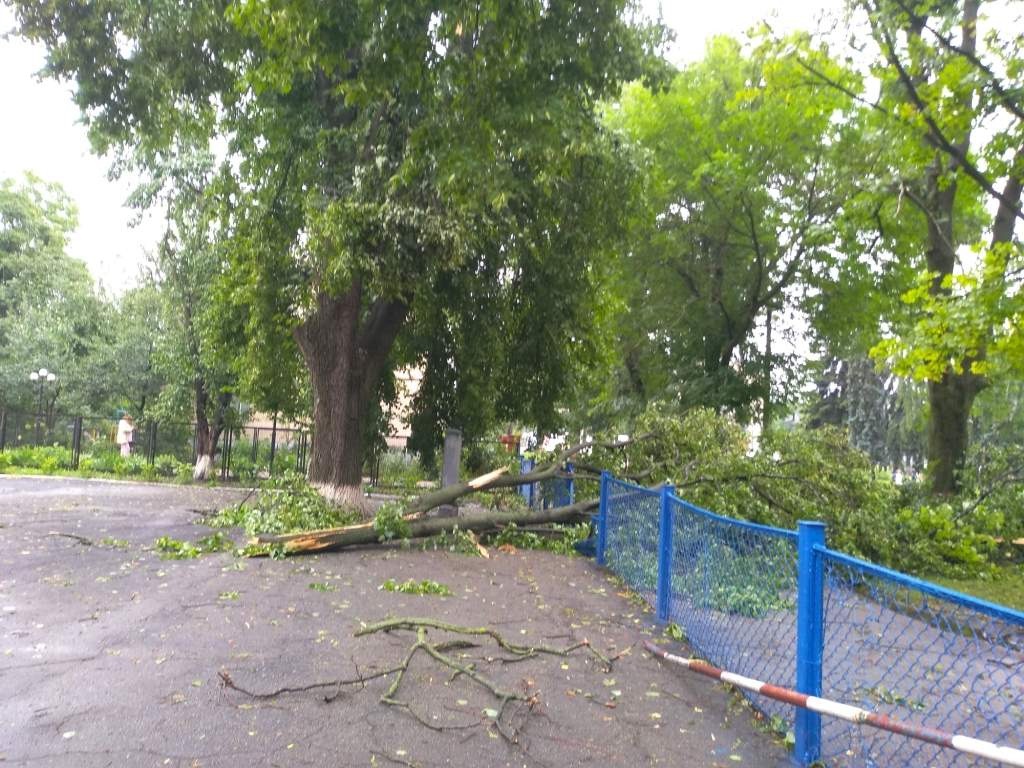 Наслідки стихії на Кагарличчині. Ранок 27 липня 2023 р.