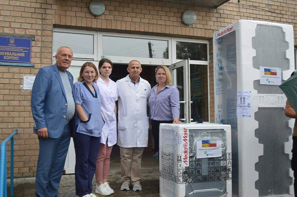 До Кагарлицької багатопрофільної лікарні надійшов черговий гуманітарний вантаж