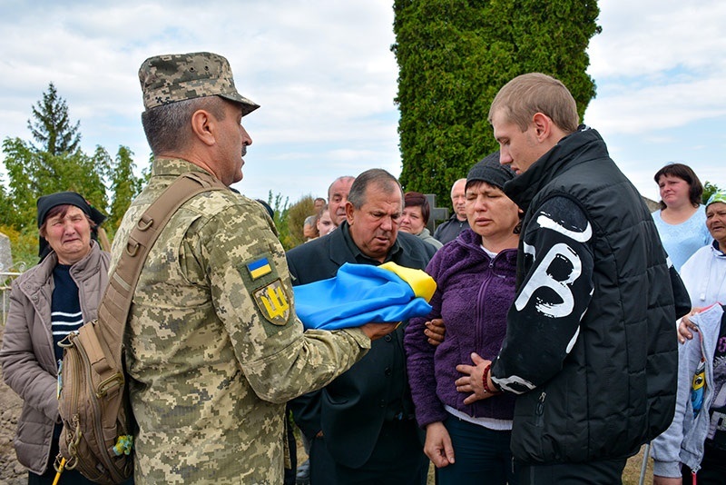 Похорон Героя Руслана Сікана в Кагарлику 3