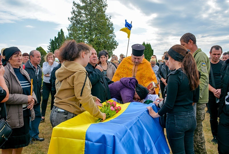 Похорон Героя Руслана Сікана в Кагарлику 4