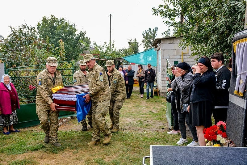 Похорон Героя Руслана Сікана в Кагарлику 13