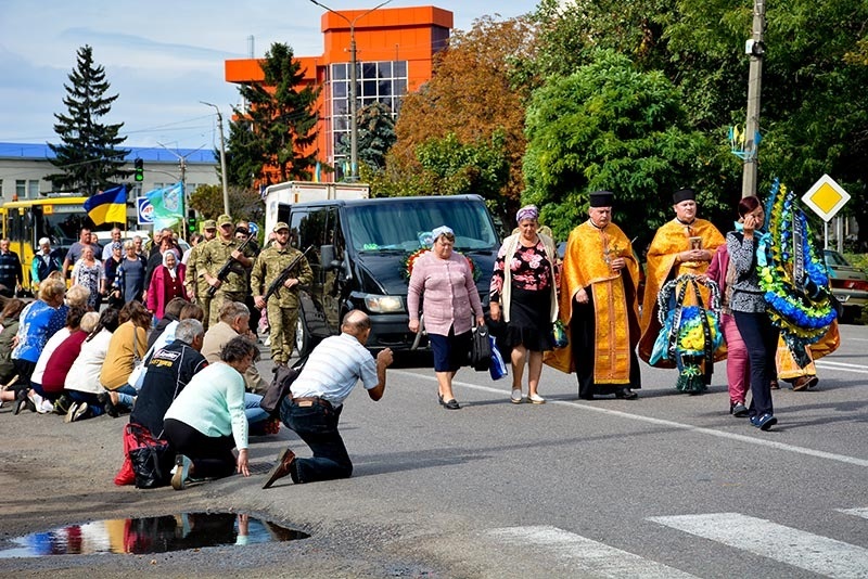 Похорон Героя Руслана Сікана в Кагарлику 12