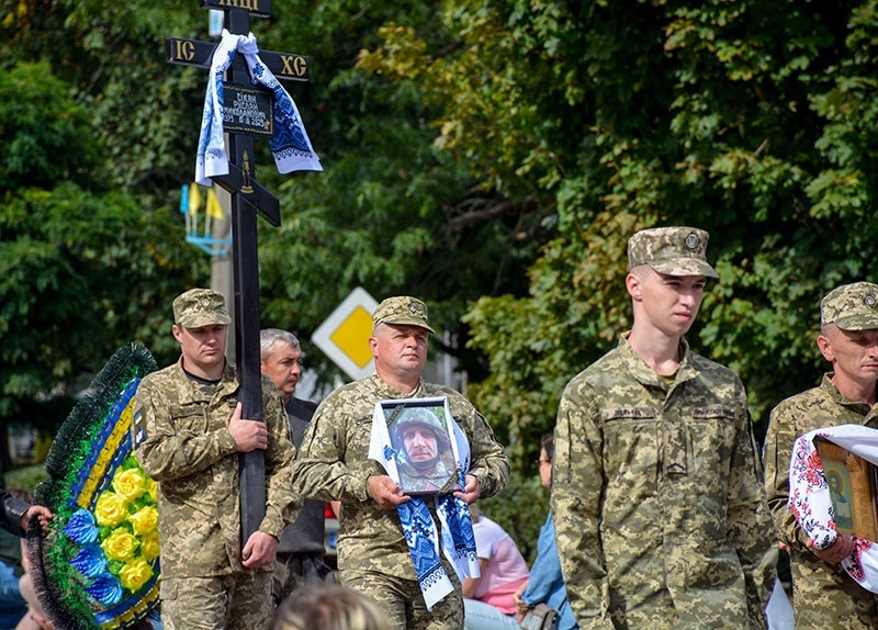 Похорон Героя Руслана Сікана в Кагарлику 11