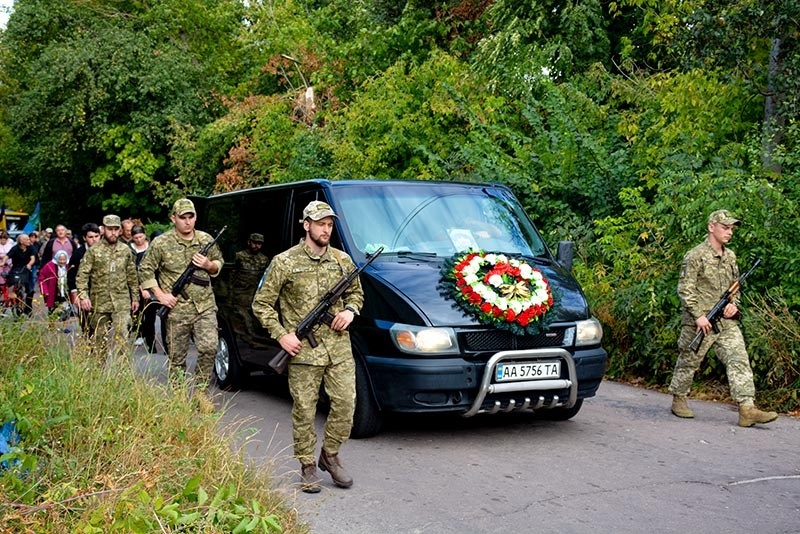 Похорон Героя Руслана Сікана в Кагарлику 10