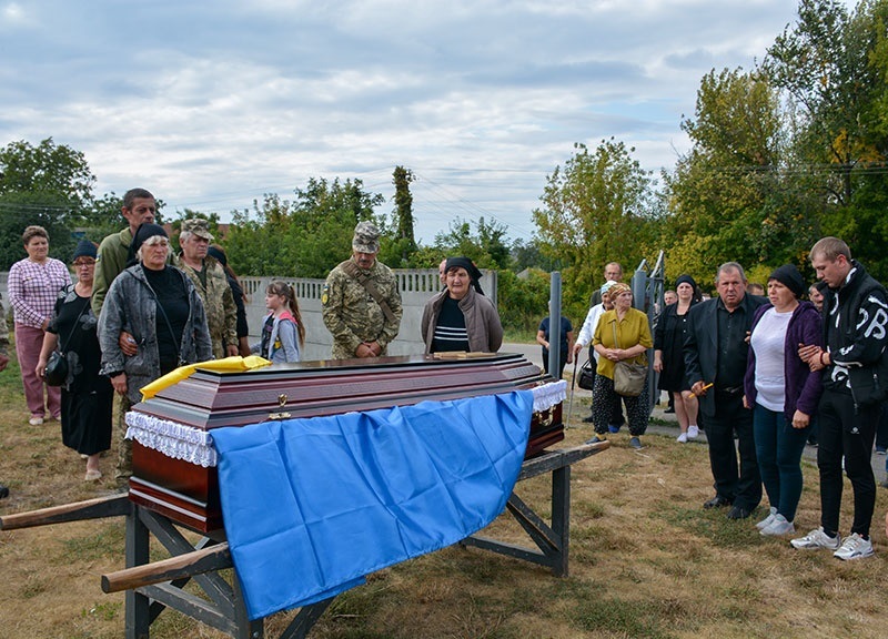 Похорон Героя Руслана Сікана в Кагарлику 7