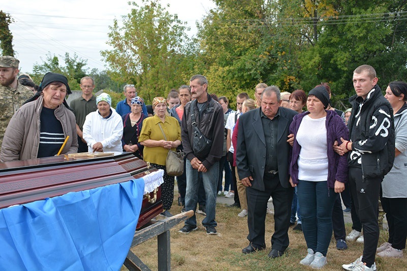 Похорон Героя Руслана Сікана в Кагарлику 6