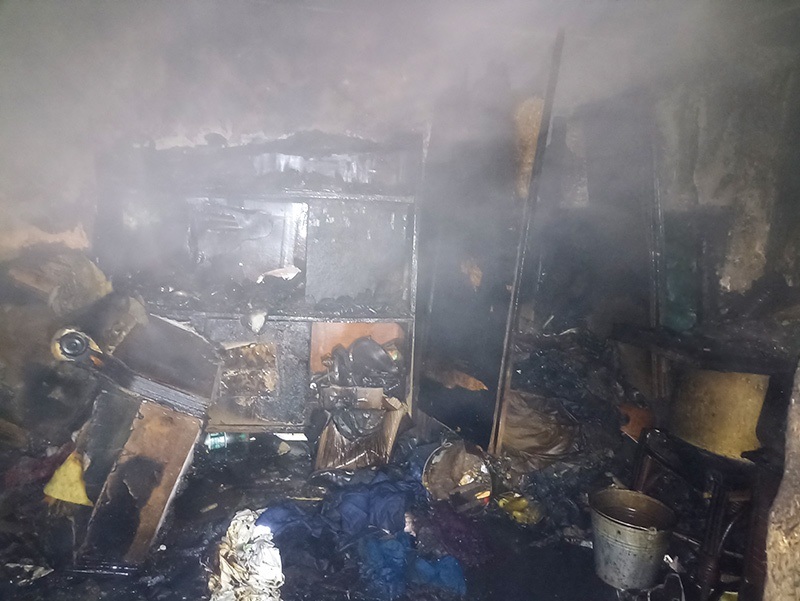 Пожежа у Кагарлику в літній кухні 