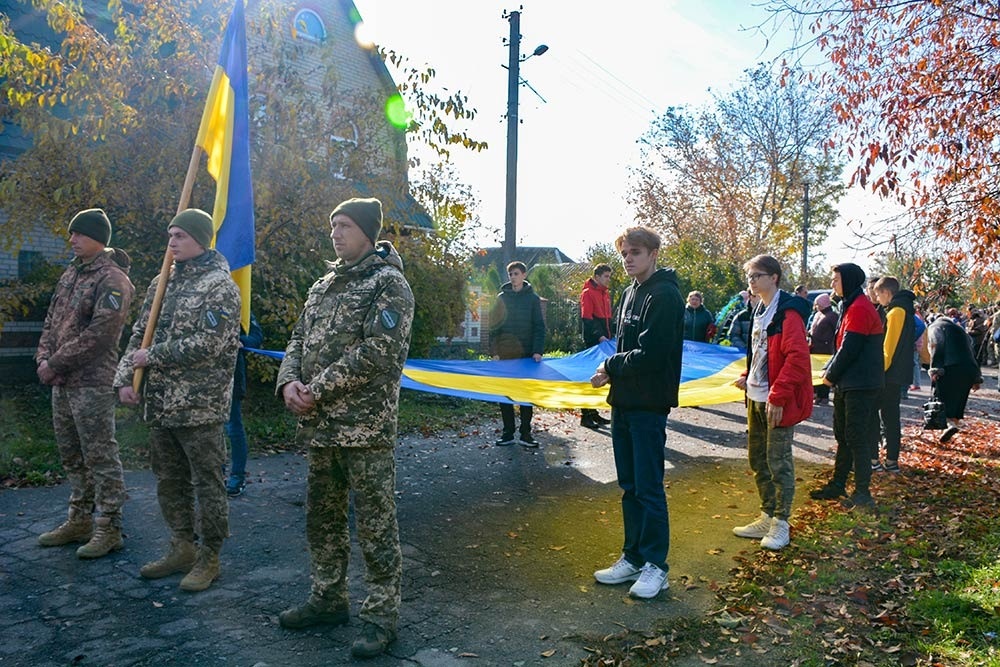 На Кагарличчині поховали солдата Бориса Бащенка 2
