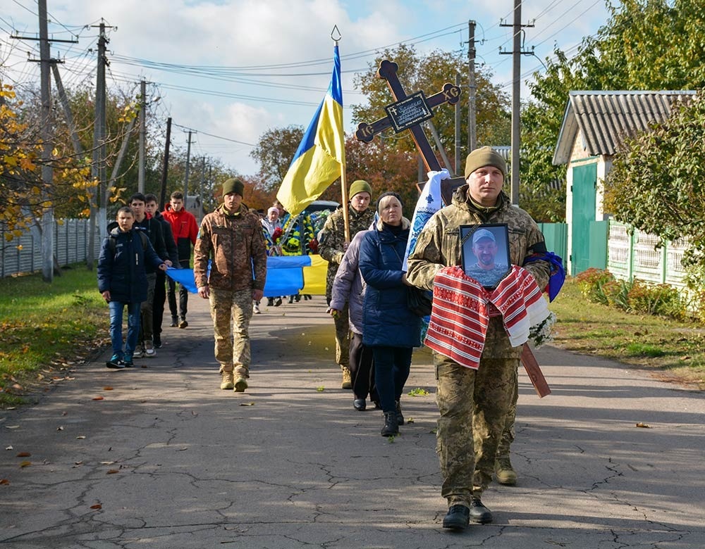 На Кагарличчині поховали солдата Бориса Бащенка 3