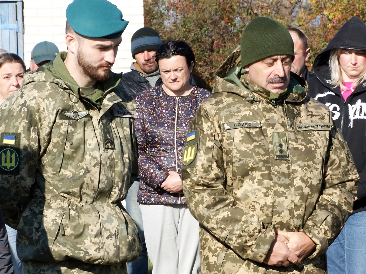 Похорни воїна Дениса Опанасюка у Кагарлику 8