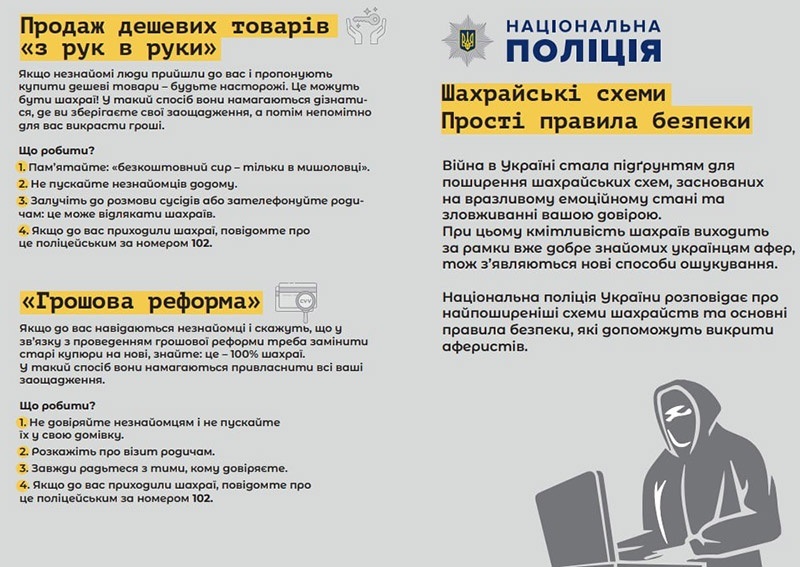 Шахрайські схеми
