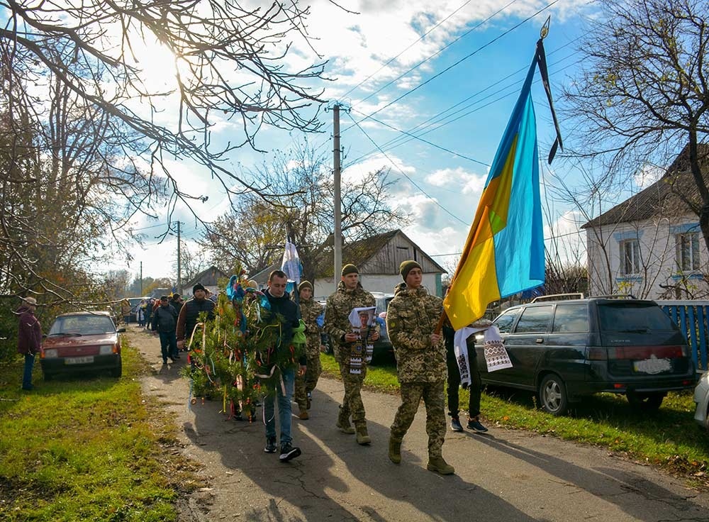 Похорни воїна Віталія Тищенка в Шпендівці на Кагарличчині 4