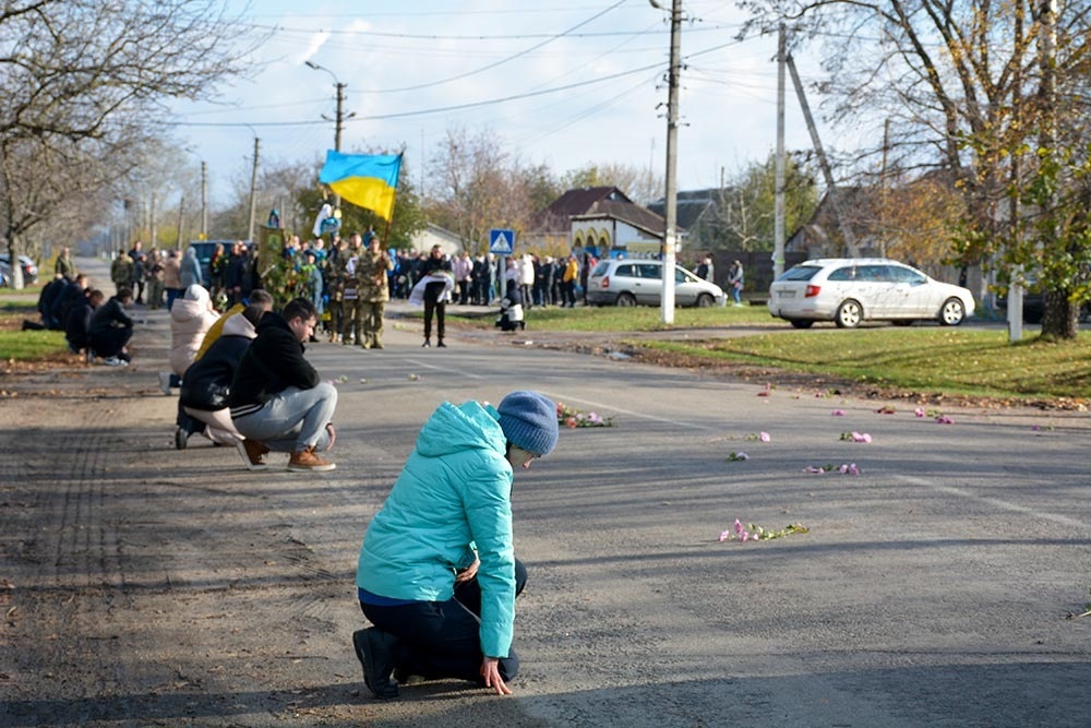 Похорни воїна Віталія Тищенка в Шпендівці на Кагарличчині 5