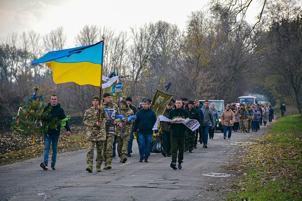 Похорни воїна Віталія Тищенка в Шпендівці на Кагарличчині 6