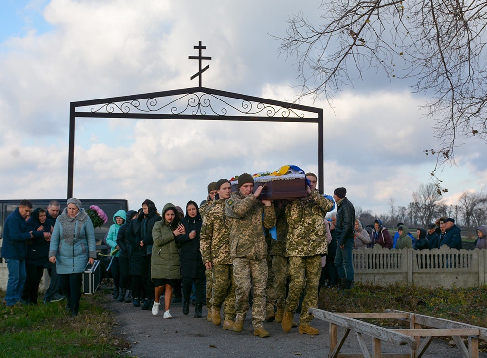 Похорни воїна Віталія Тищенка в Шпендівці на Кагарличчині 7