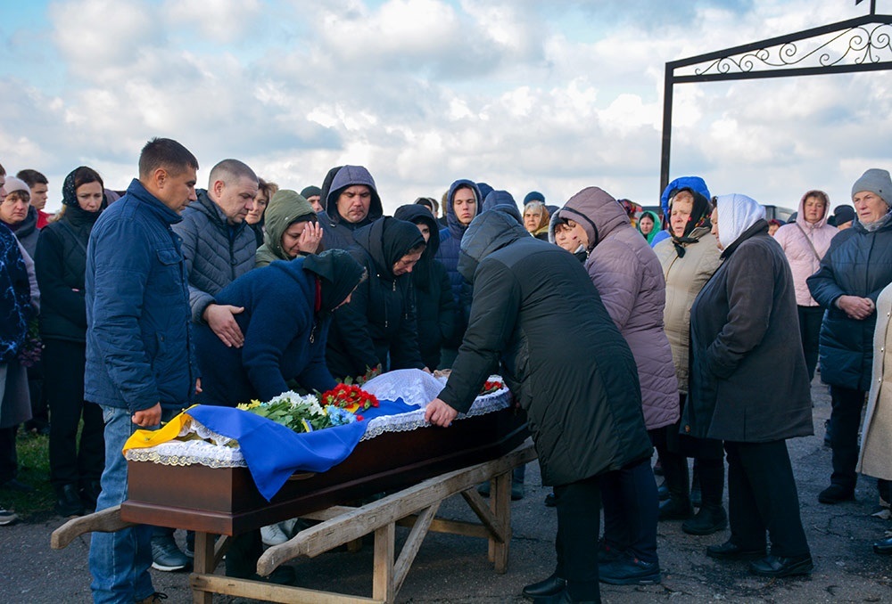 Похорни воїна Віталія Тищенка в Шпендівці на Кагарличчині 8