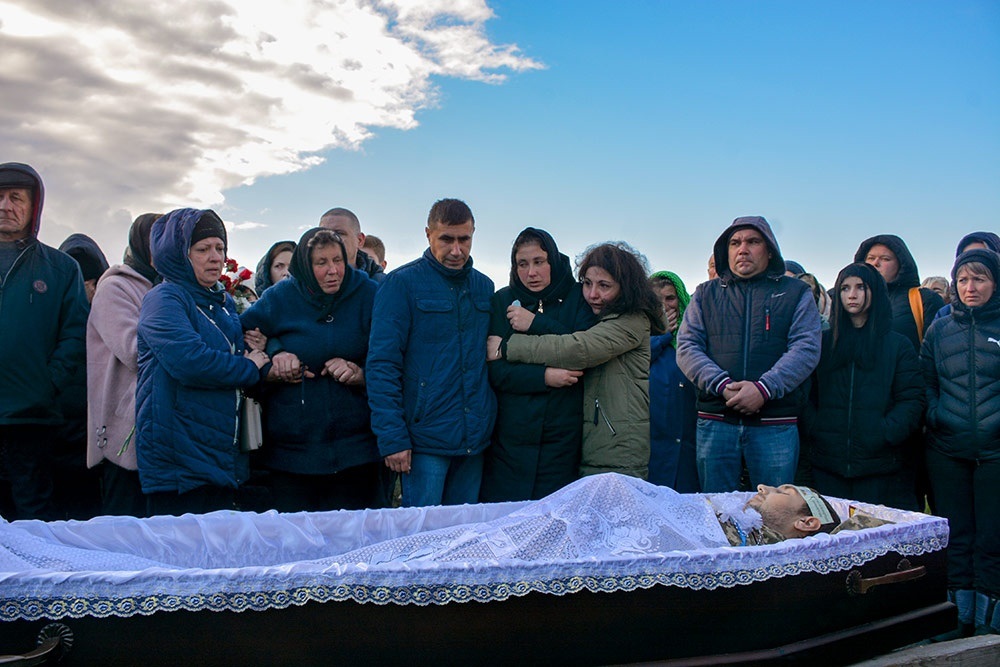 Похорни воїна Віталія Тищенка в Шпендівці на Кагарличчині 9