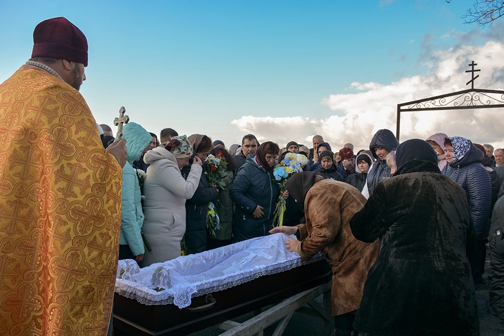 Похорни воїна Віталія Тищенка в Шпендівці на Кагарличчині 11
