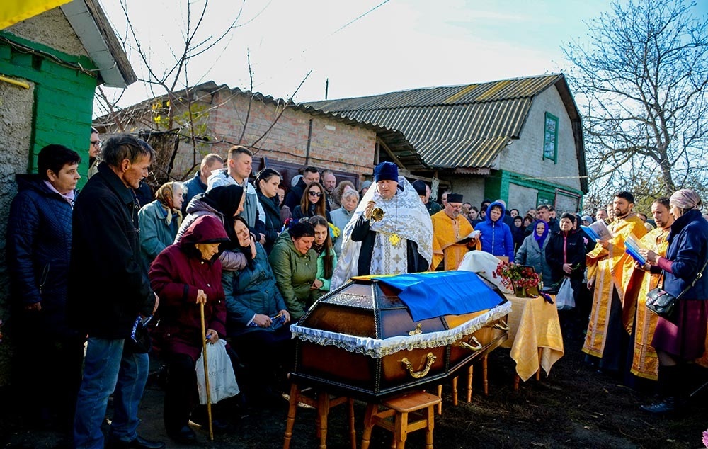 Похорни воїна Євгена Глушка в Сущанах на Кагарличчині 2