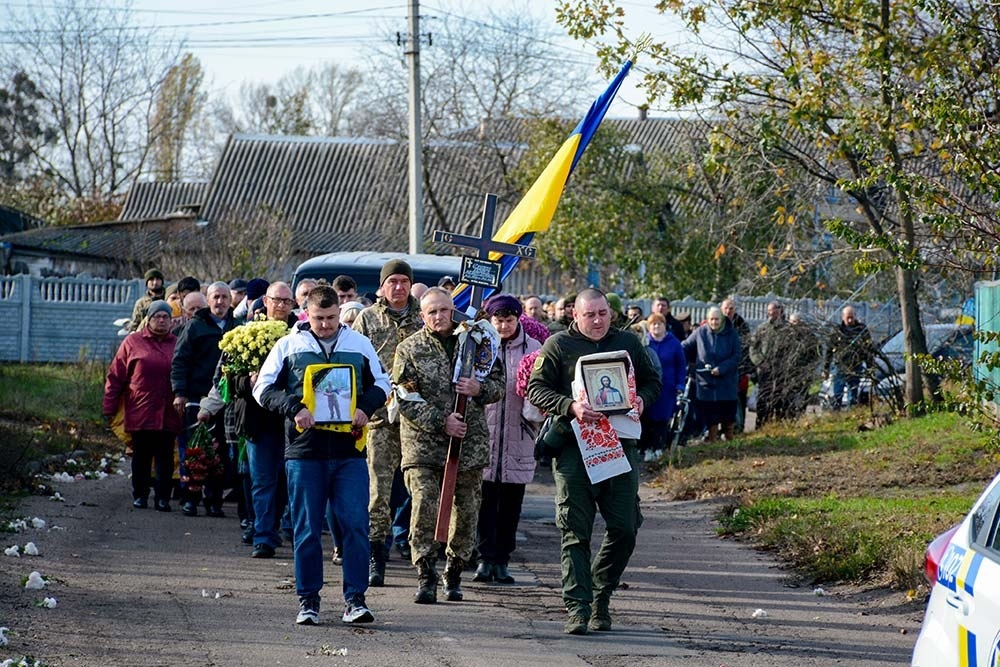 Похорни воїна Євгена Глушка в Сущанах на Кагарличчині 4