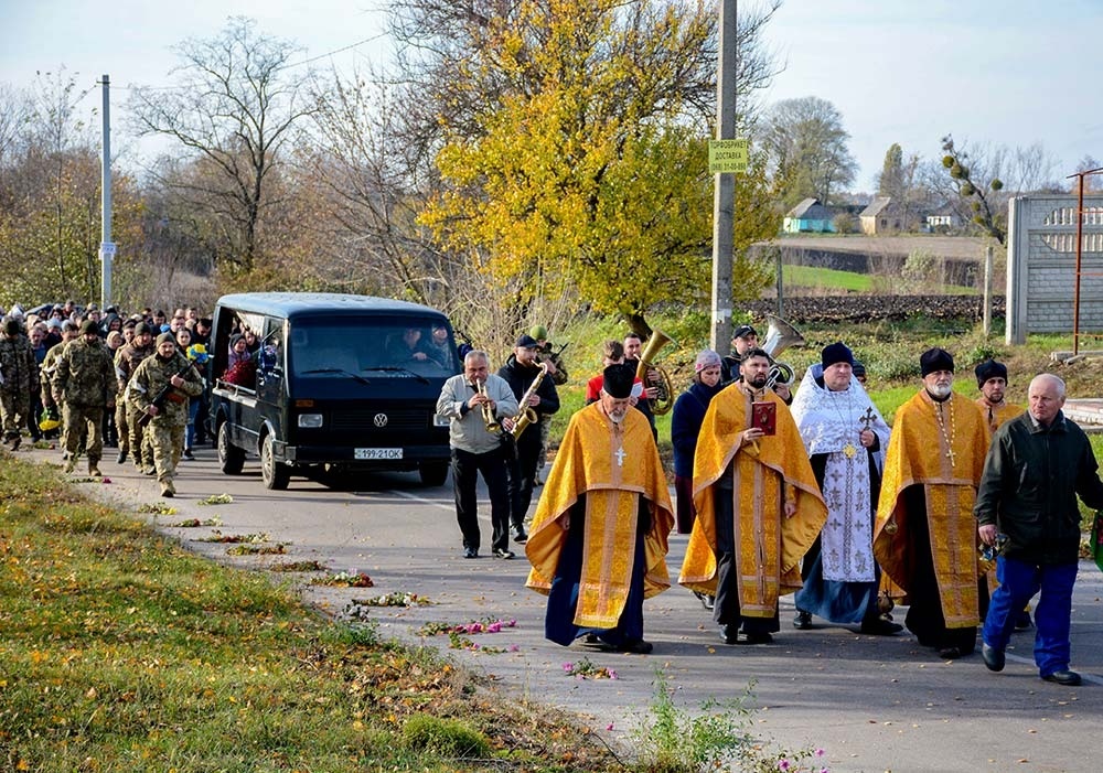 Похорни воїна Євгена Глушка в Сущанах на Кагарличчині 5