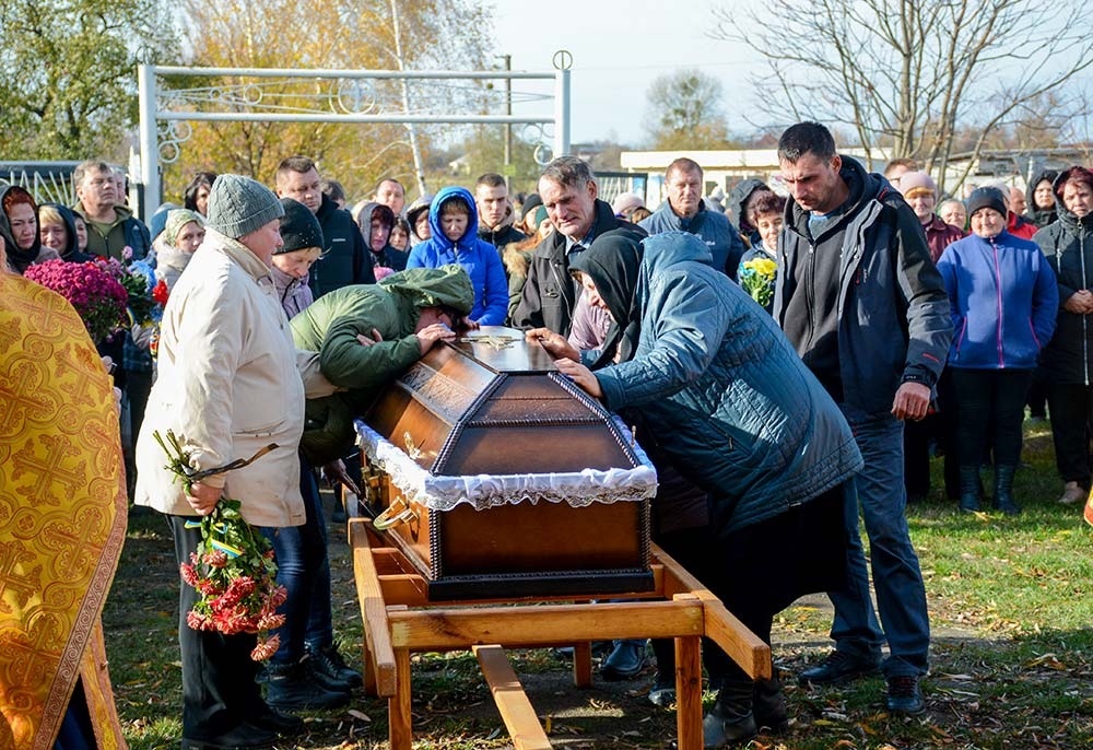 Похорни воїна Євгена Глушка в Сущанах на Кагарличчині 7