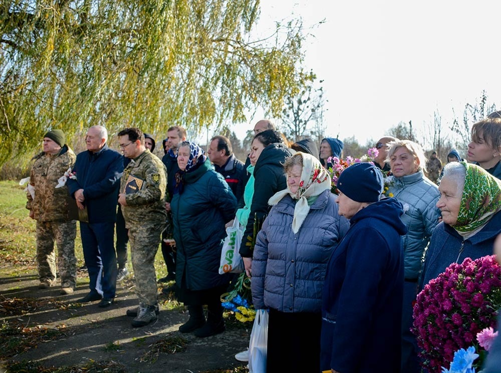Похорни воїна Євгена Глушка в Сущанах на Кагарличчині 6