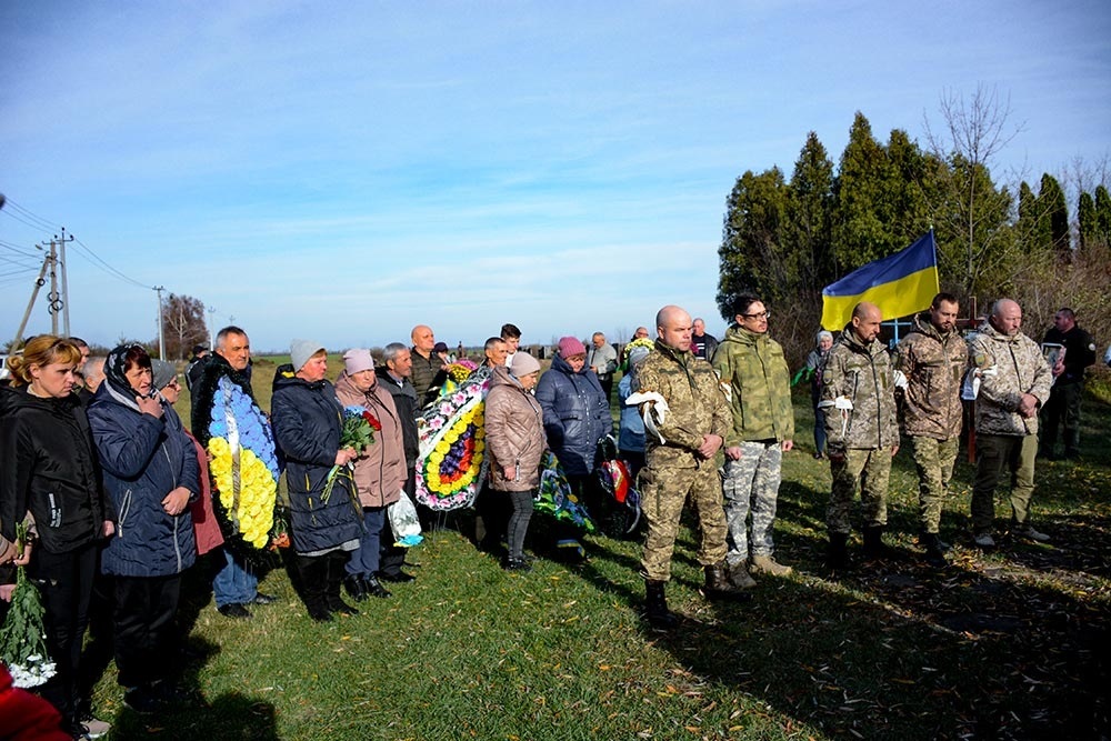 Похорни воїна Євгена Глушка в Сущанах на Кагарличчині 9