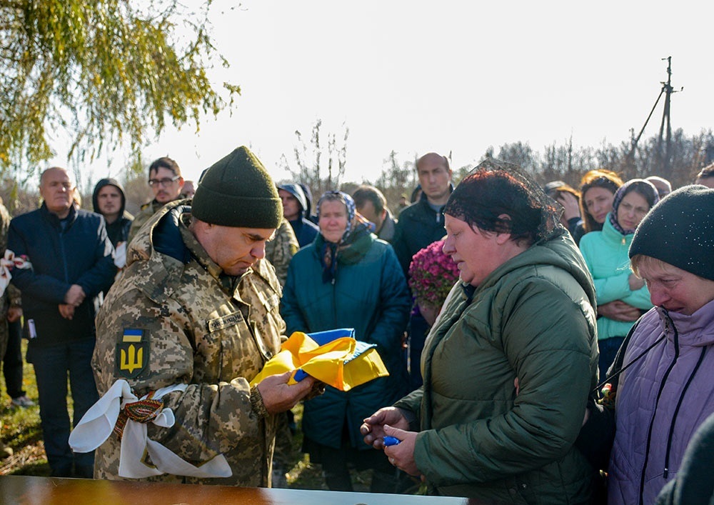 Похорни воїна Євгена Глушка в Сущанах на Кагарличчині 11