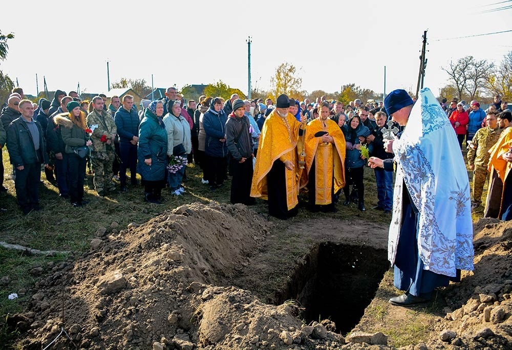 Похорни воїна Євгена Глушка в Сущанах на Кагарличчині 12