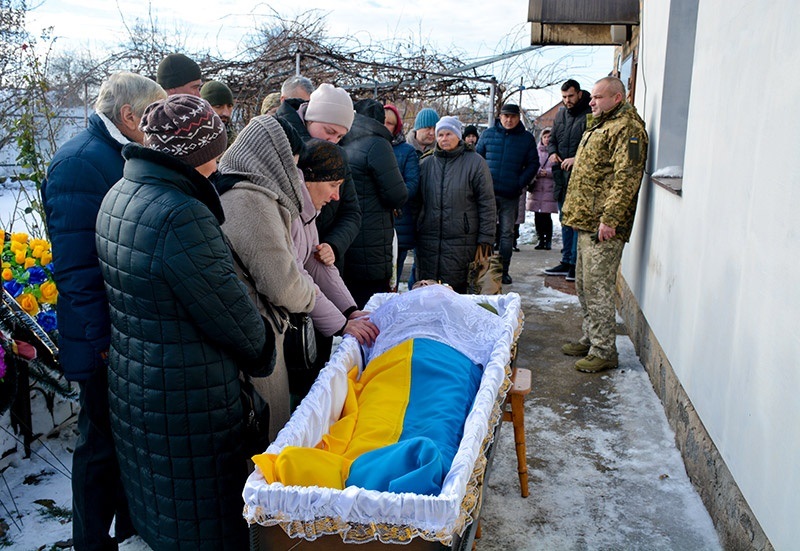 Похорони воїна Валерія Вашеки в Кагарлику 1