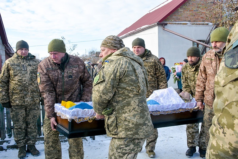 Похорони воїна Валерія Вашеки в Кагарлику 2