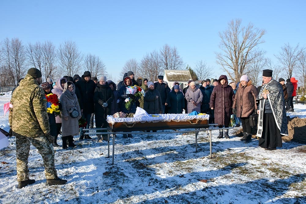 Похорони воїна Валерія Вашеки в Кагарлику 6