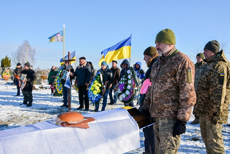 Похорони воїна Валерія Вашеки в Кагарлику 7
