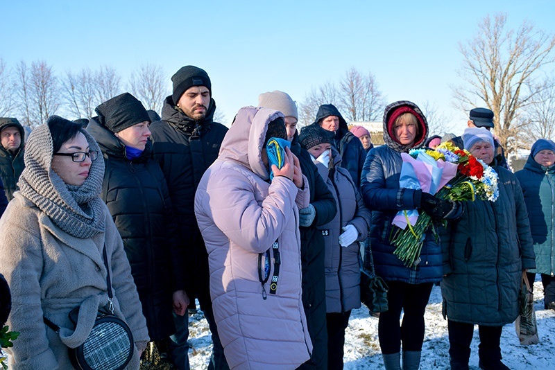 Похорони воїна Валерія Вашеки в Кагарлику 10